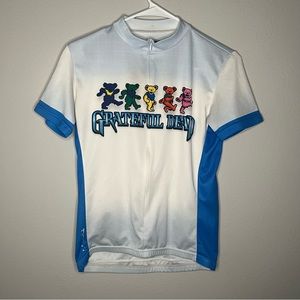 Primal Wear Men's Grateful Dead Dancing Bears Cycling Jersey Size M 2008
